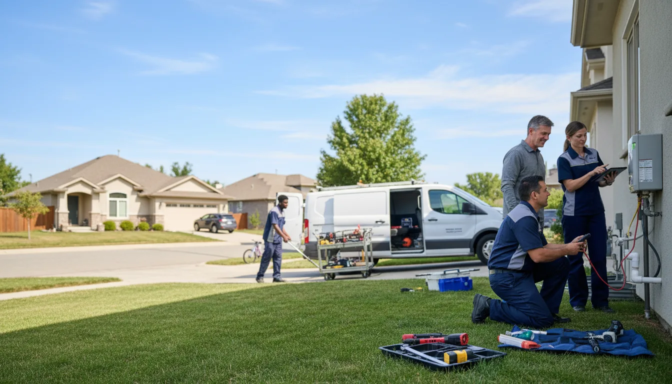 Tankless water heater service in Berwick, PA
